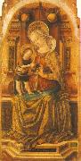 CRIVELLI, Carlo Virgin and Child Enthroned sdf Sweden oil painting reproduction
